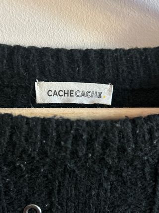 Jersey Cache Cache Negro Tachuelas