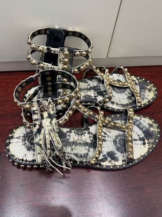 Sandalias Ash Mujer Gladiador Tachuelas