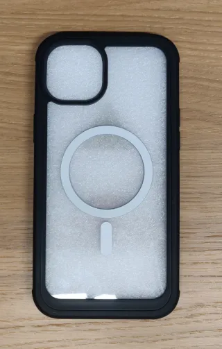 Funda iPhone 15 Plus MagSafe Transparente