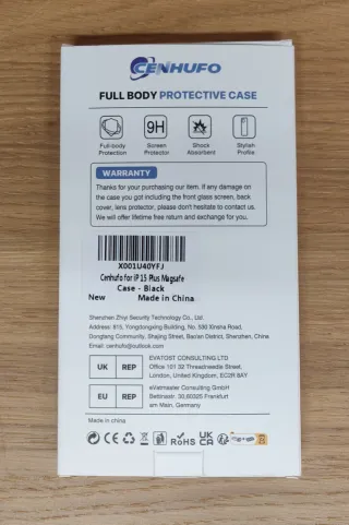 Funda iPhone 15 Plus MagSafe Transparente