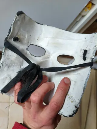 Máscaras Venecianas Negras para Restaurar