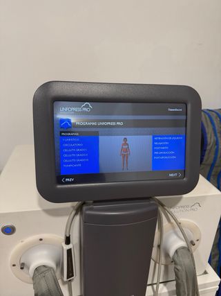 Presoterapia TermoSalud Azul/Gris