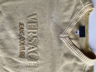 Sudadera Vintage Versace Jeans Couture Cuello Pico