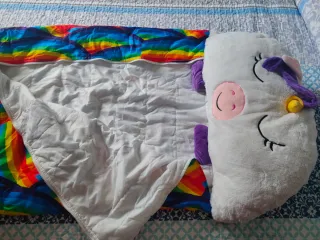 Saco de dormir unicornio para niños