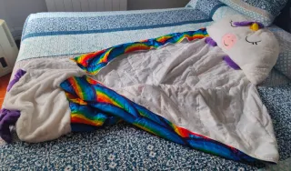 Saco de dormir unicornio para niños
