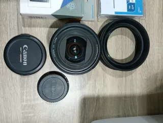 Objetivo Canon 20-35mm + Accesorios