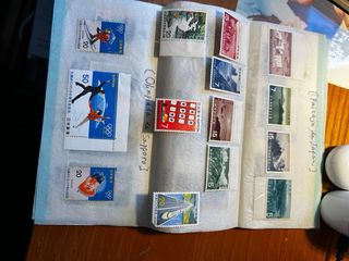 Colección sellos Japón Ukiyoé y Budistas