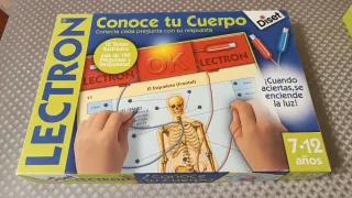 Juego Lectron Conoce tu Cuerpo Humano Diset