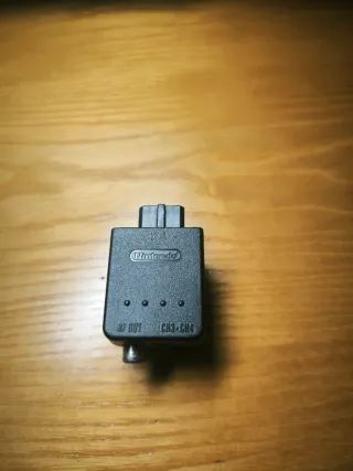 Adaptador Nintendo 64 en perfecto estado