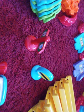 Dos sets de trenes pilas Chu Chu VTech