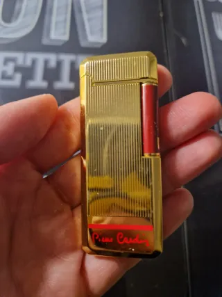 Mechero Pierre Cardin Vintage Dorado