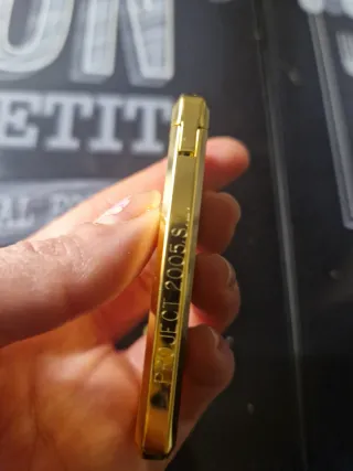 Mechero Pierre Cardin Vintage Dorado