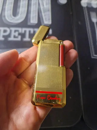 Mechero Pierre Cardin Vintage Dorado