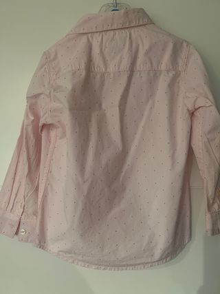 Camisa manga larga Mayoral rosa