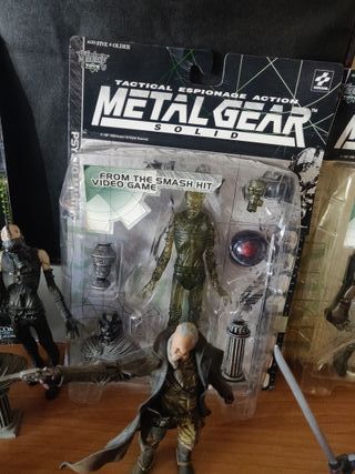 Action Figures Metal Gear Solid 1 & 2