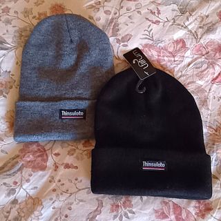 Set 2 Gorros Lana Finos Clásicos