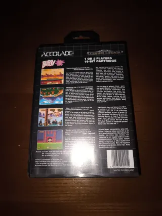 Bubsy Mega Drive 16 Bits Original