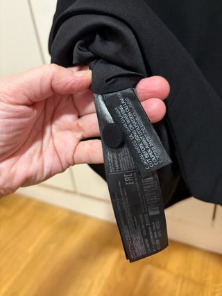 Chaleco negro Mango Talla Grande