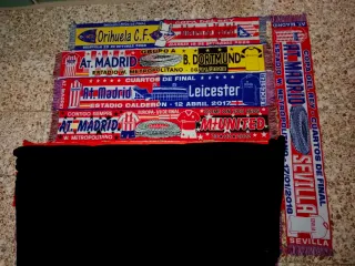15 Bufandas del Atlético de Madrid