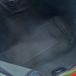 Bolso Gucci Azul con detalles verdes