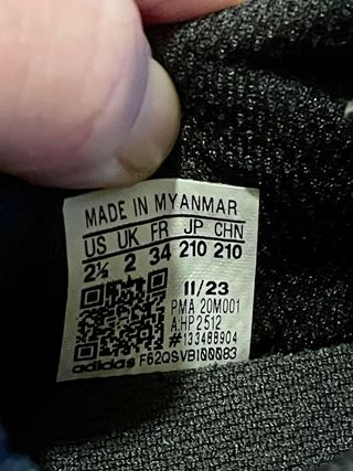 Botas de fútbol Adidas Talla 34