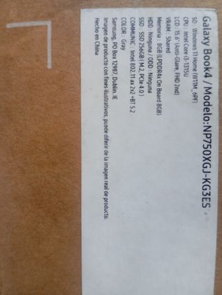 Ordenador Samsung Gris Casi Nuevo , negociable !!