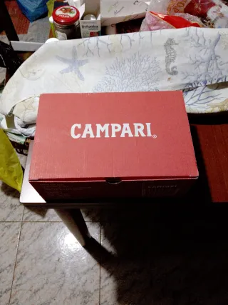 Set 6 bicchieri Campari