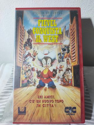 Fievel conquista il west VHS originale Anno 1992