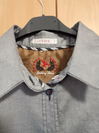 Camisa Lloid's gris Talla M