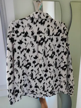 Camisa Cerise Blue Estampada Talla M