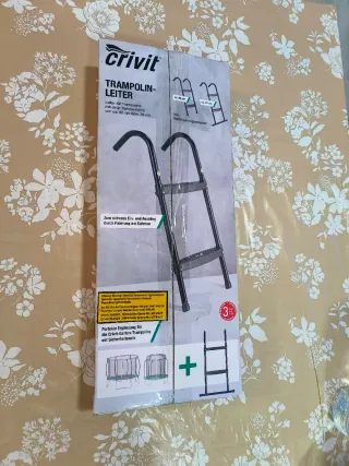 Escalera Crivit para Trampolín