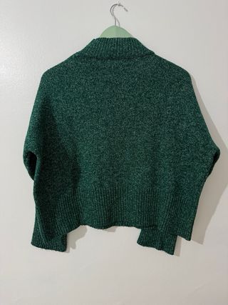 Jersey cuello alto verde