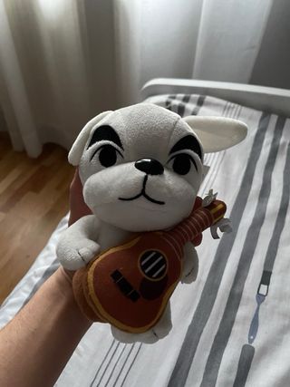 Peluche K.K. Slider Animal Crossing Guitarra