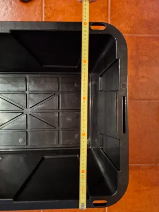 15 Cajas Almacenamiento Plástico 102L