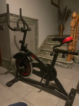 Bici Estática Record Gym Negra