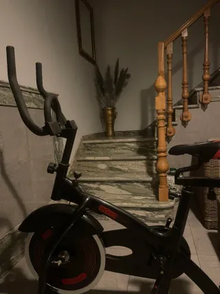 Bici Estática Record Gym Negra