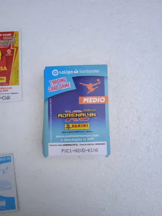 Lote 100 cartas fútbol diferentes años