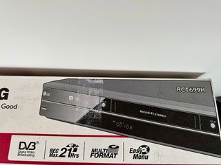 Reproductor y Grabador VHS-DVD LG