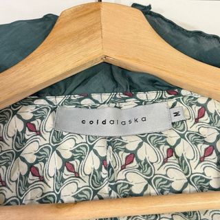 Talla M - Vestido verde con volantes