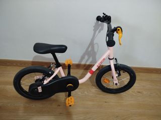 Bici infantil Btwin rosa