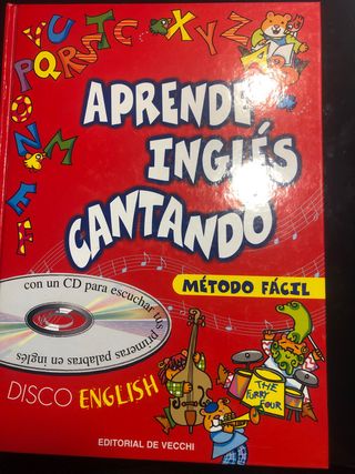 Libro Aprende Inglés Cantando con CD