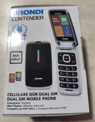 Brondi Contender nero/argento