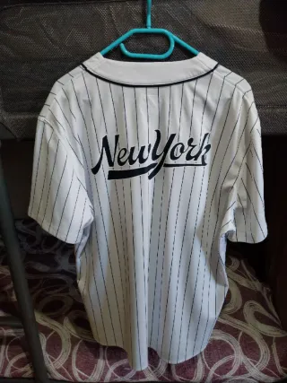 Camiseta estilo béisbol New York