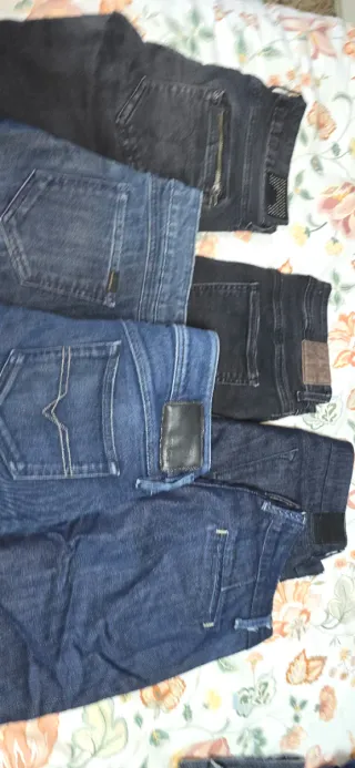 Lote 4 Pantalones Vaqueros Talla 38 Y 2 T40