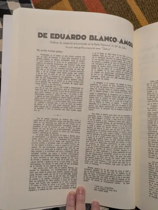 Galicia revista del Centro Gallego (Caracas, 19...