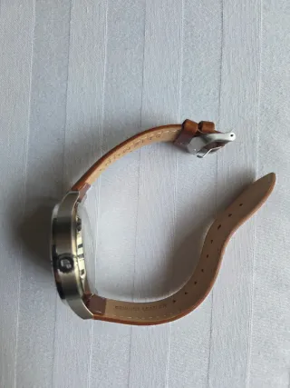 Reloj Geizmont Esqueleto Automático Marrón Azul