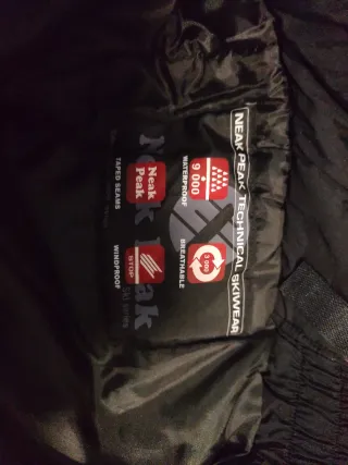 Pantalón de nieve negro