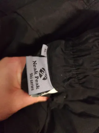 Pantalón de nieve negro