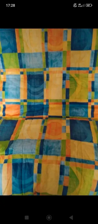 Edredón reversible poliéster 260x180