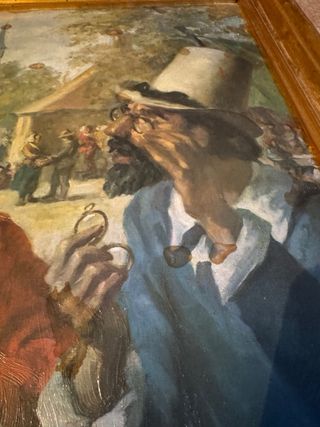 Cuadro Gil Guerra oleo pintura sobre madera